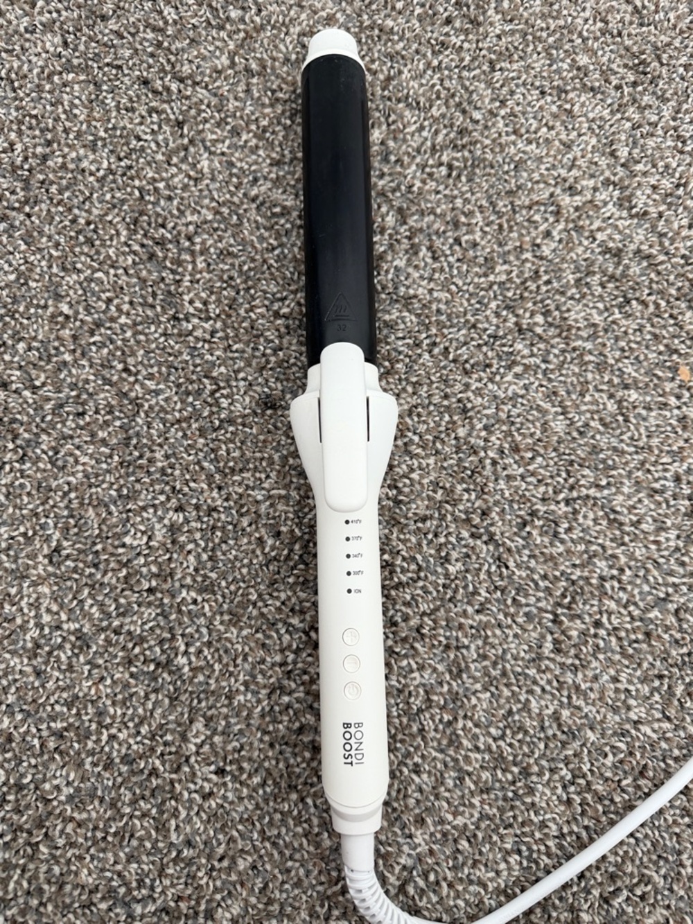 Bonxi Boost White & Black 1" Curling Iron